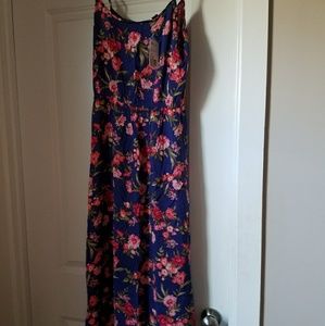 Floral maxi dress